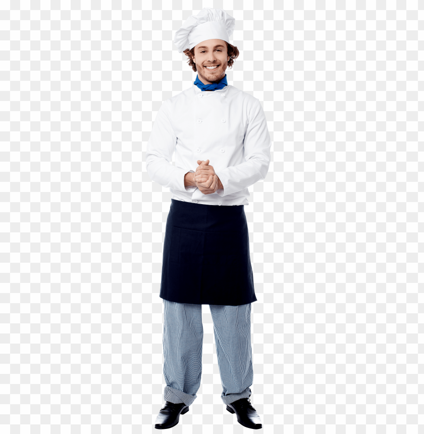 Transparent background PNG image of chef - Image ID 20194