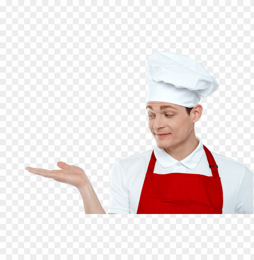 Transparent background PNG image of chef - Image ID 20292