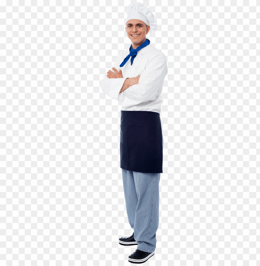 Transparent background PNG image of chef - Image ID 20319