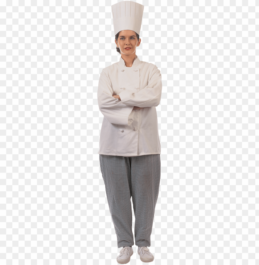 Transparent background PNG image of chef - Image ID 25933