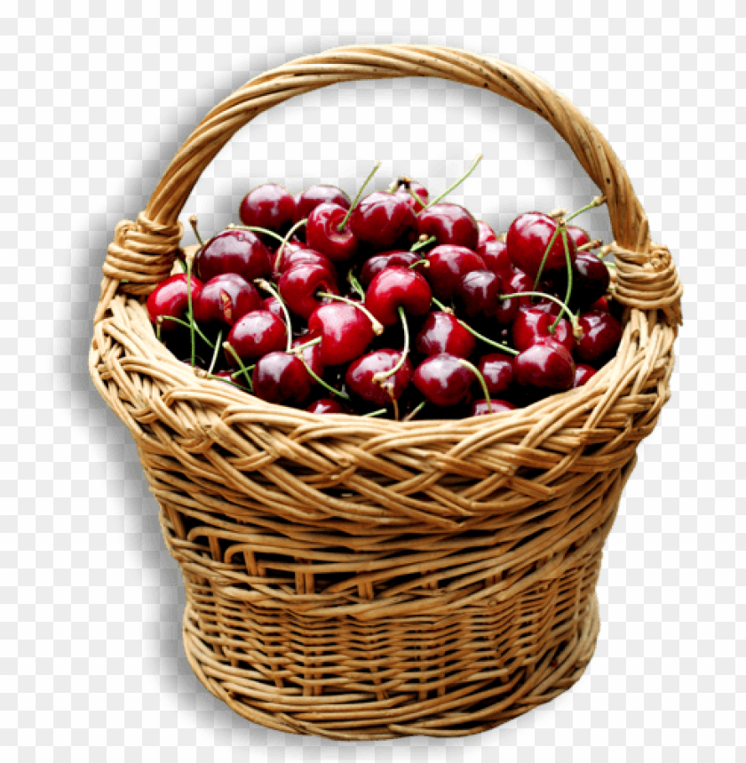basket, cherry