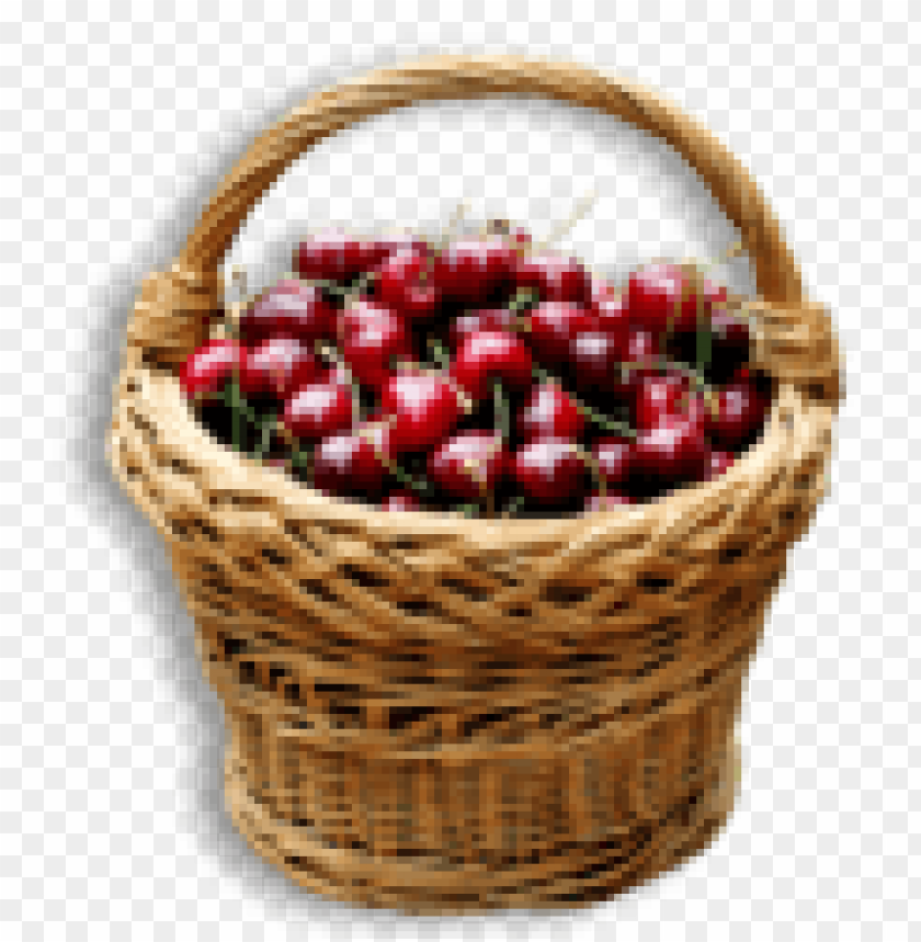 cherry basket clipart png photo - 35657