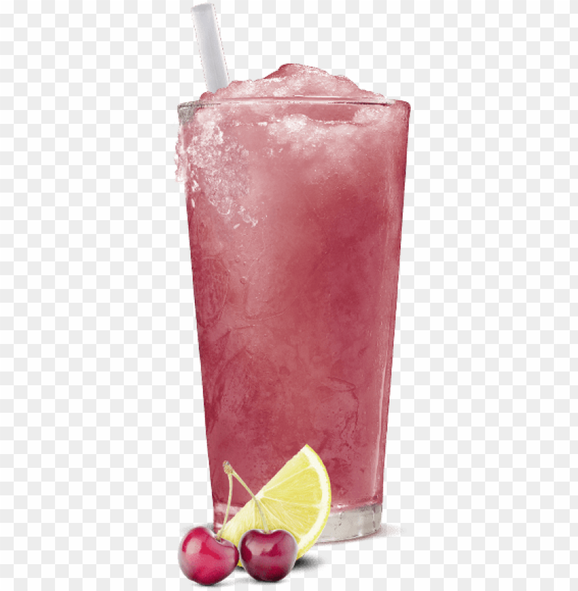 free PNG cherry berry frozen lemonade burger king® - pink lemonade burger ki PNG image with transparent background PNG images transparent