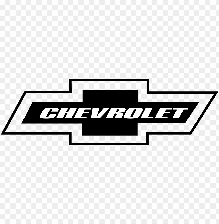 Transparent Black Chevrolet Logo