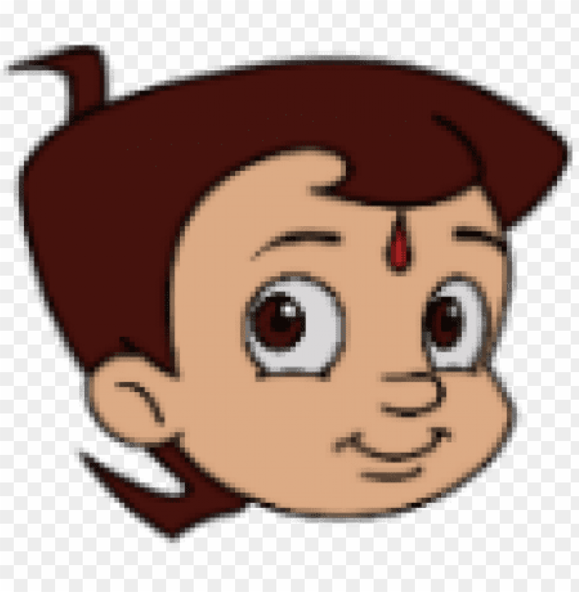 chhota bheem - chota bheem face PNG image with transparent background |  TOPpng