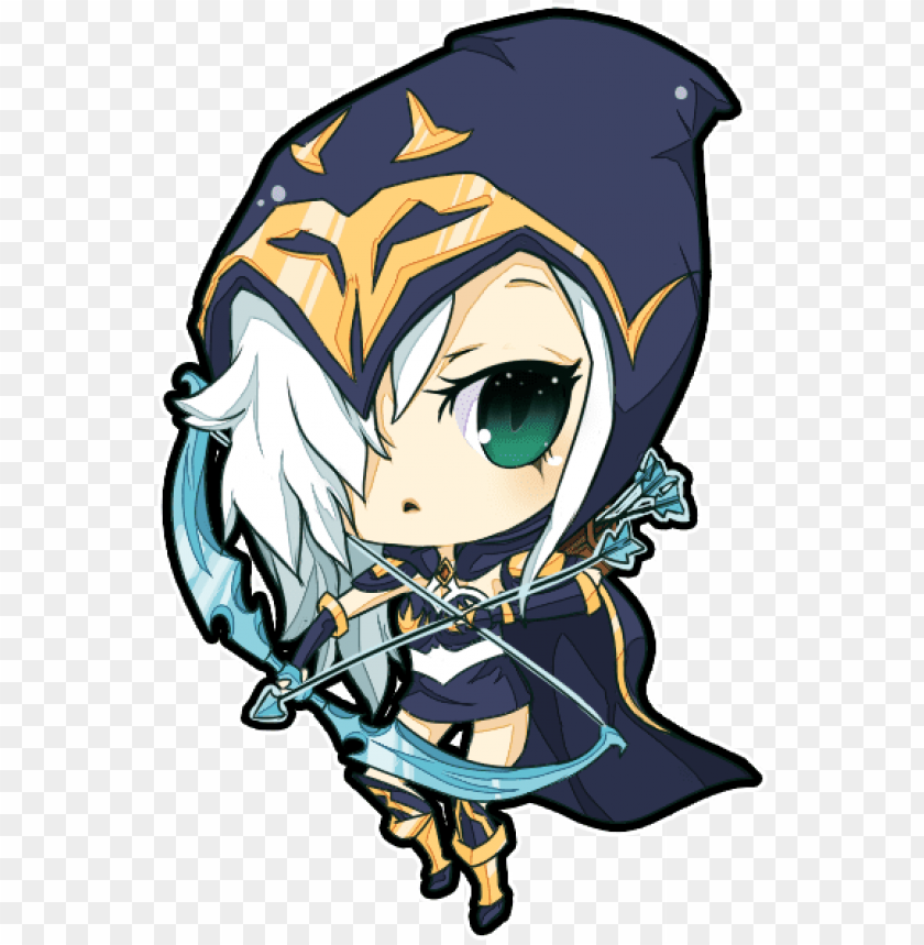 chibi ashe from league of legends - league of legends chibi ashe PNG image with transparent background@toppng.com