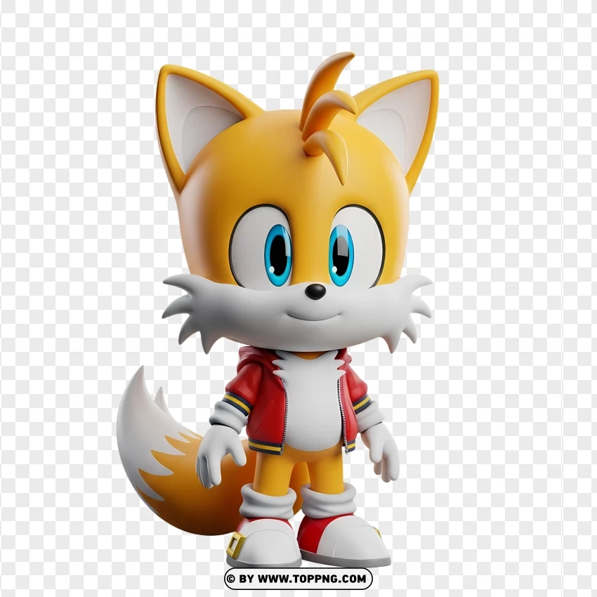Chibi Tails From Sonic The Hedgehog PNG Transparent Background