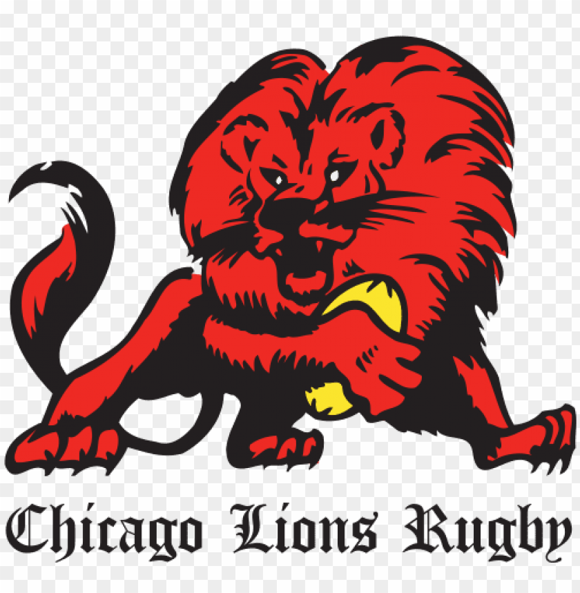 sports, rugby usa, chicago lions rugby logo, 