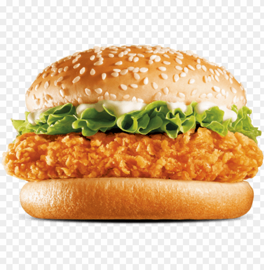 free PNG chicken burger - non veg burger PNG image with transparent background PNG images transparent
