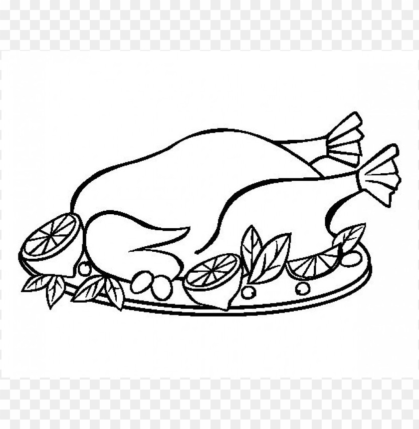 chicken meat coloring page PNG transparent with Clear Background ID 120356
