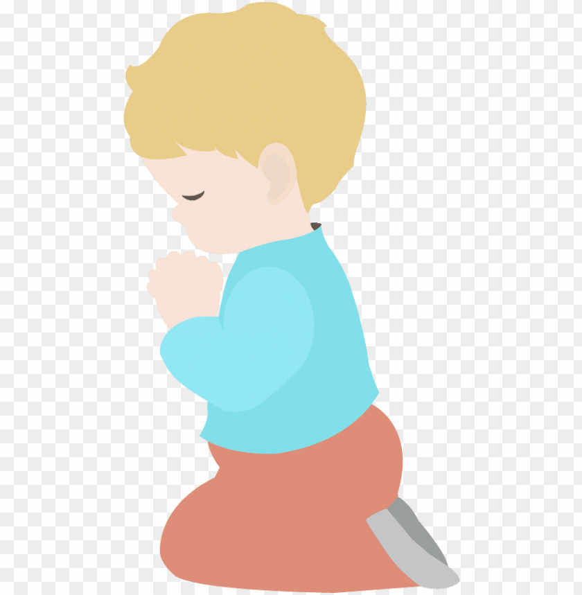 children praying clipart prayer PNG image with transparent background |  TOPpng