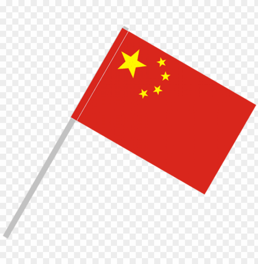 free PNG china flag png pic - china flag with pole PNG image with transparent background PNG images transparent