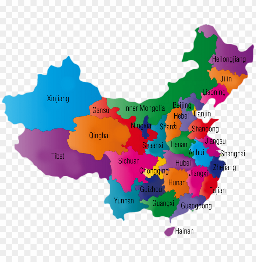 china map png map of china PNG transparent with Clear Background ID 262096