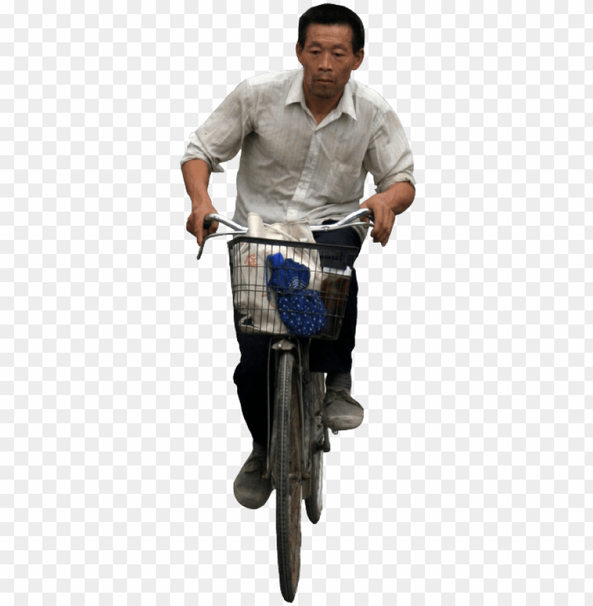 Chine E Man Riding Bicycle  Ource - Cycle Riding Front PNG Image With Transparent Background