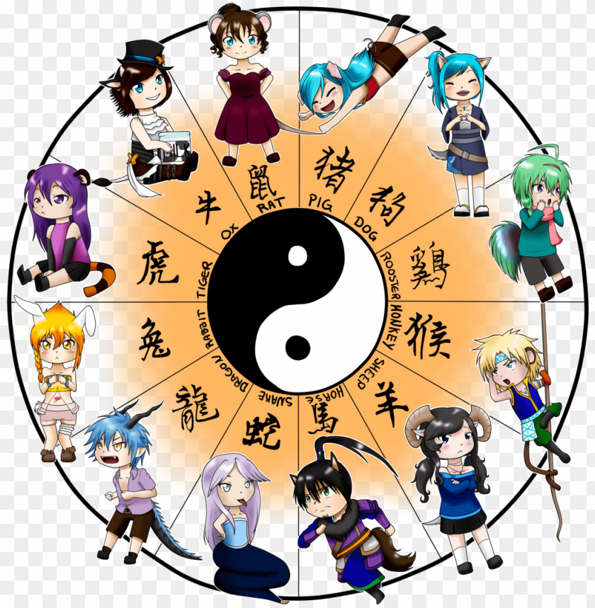 chinese zodiac circle by somniafairy - miraculous ladybug chinese zodiac, miraculous ,ميراكولوس , الدعسوقة , القط الاسود