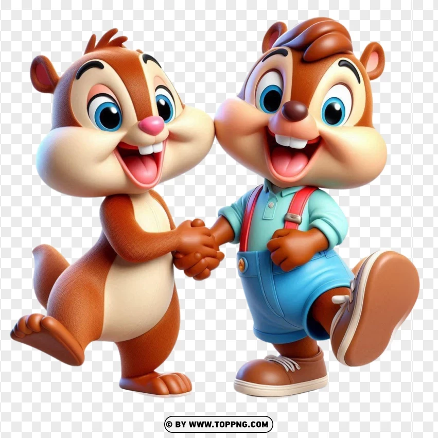 Chip and Dale, cartoon chipmunks, Disney characters,Chip and Dale adventures, Chip and Dale images, Chip and Dale PNG, Chip and Dale stickers