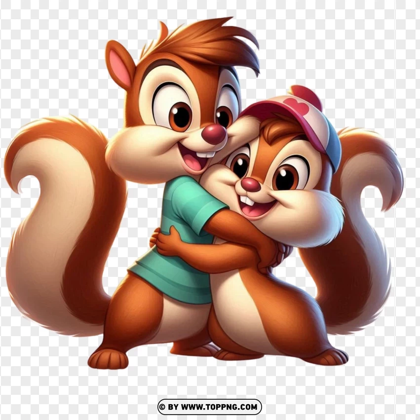 Chip and Dale, cartoon chipmunks, Disney characters,Chip and Dale adventures, Chip and Dale images, Chip and Dale PNG, Chip and Dale stickers