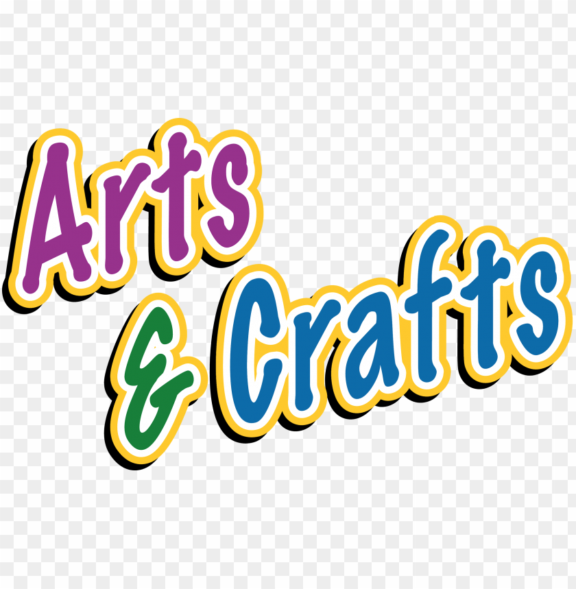 chipita park 13th annual arts & crafts fair presented - art and craft words  PNG image with transparent background | TOPpng