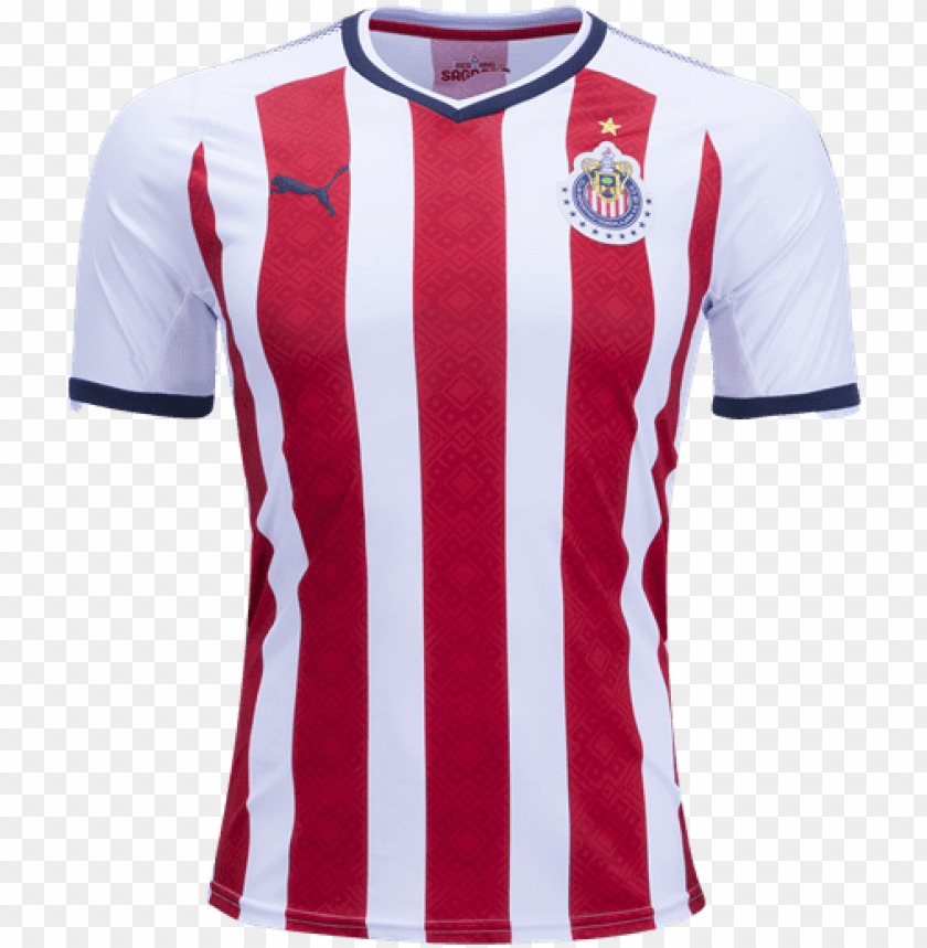 Chivas Guadalajara Jersey Chivas Jersey 17 18 Png Image - lakers jerseytemplate roblox
