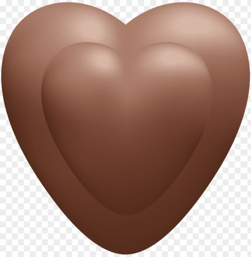 free PNG chocolate heart transparent png - Free PNG Images PNG images transparent