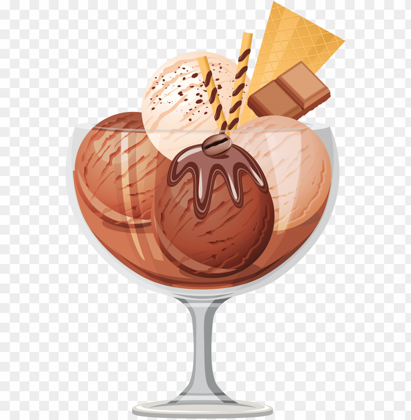 free PNG chocolate ice cream clipart chocolate ice cream png - chocolate ice cream clipart PNG image with transparent background PNG images transparent