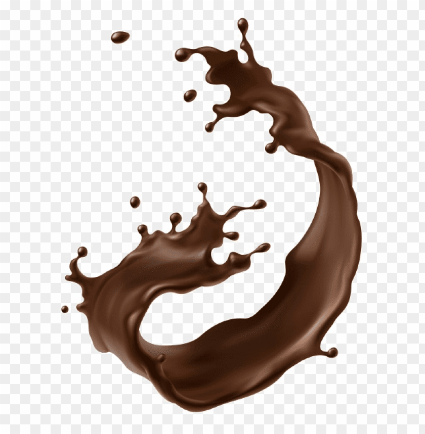 Chocolate Splash Png Image With Transparent Background - Chocolate Splash Transparent Background PNG Image With Transparent Background
