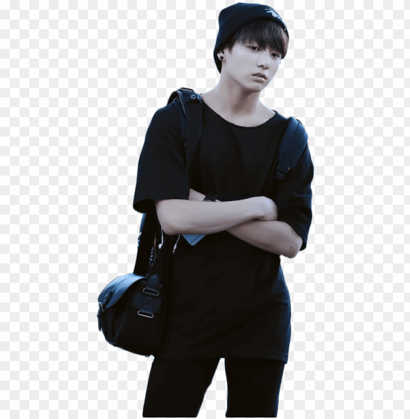 #чонгук #гуки #гук #чончонгук #бтс #bts #bangtan boys - bts jungkook with black clothes PNG image with transparent background@toppng.com