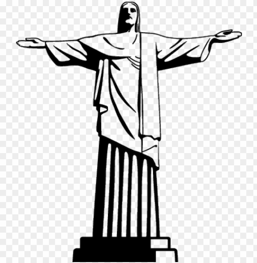 christ the redeemer clipart cristo redentor - christ the redeemer PNG image with transparent background@toppng.com