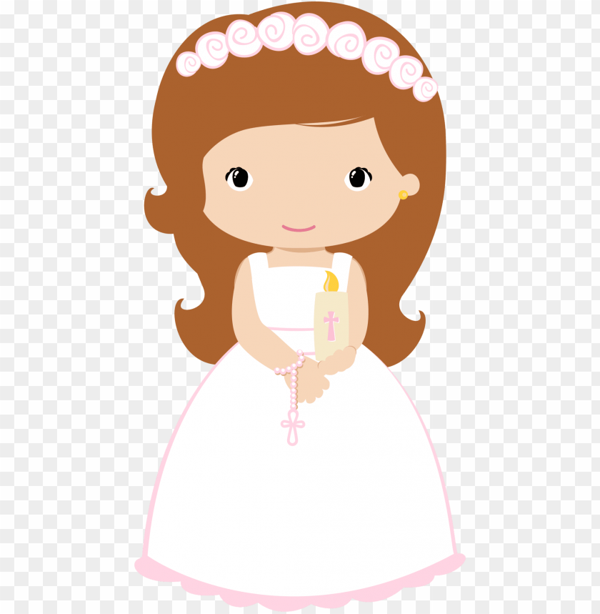 free PNG christening, first communion banner, first holy communion, - first communion girl clipart PNG image with transparent background PNG images transparent