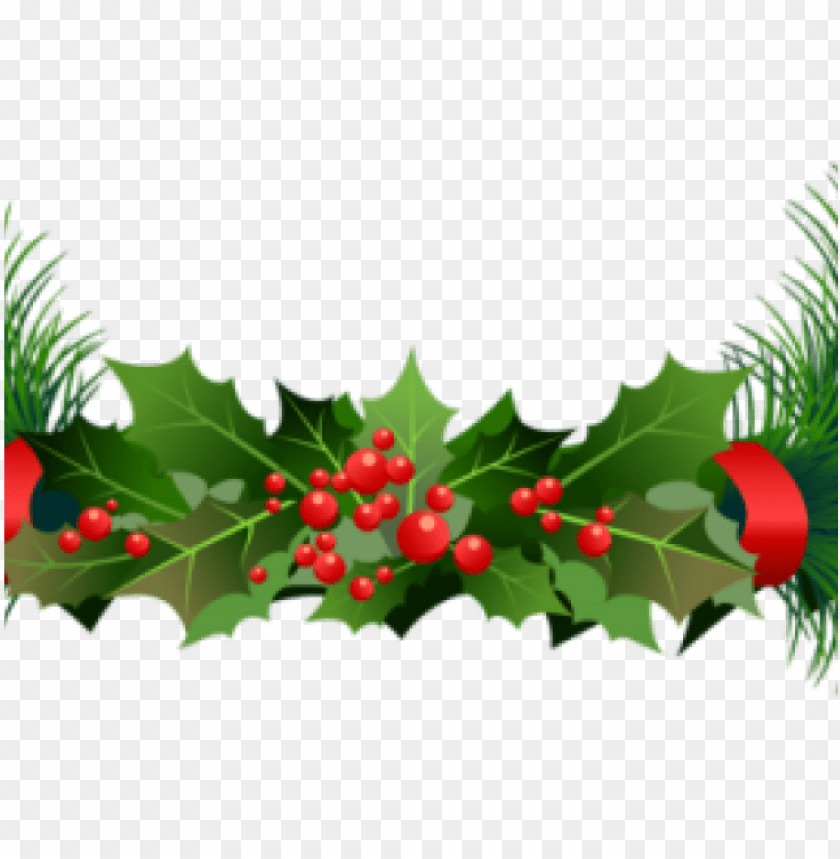 Holly Clipart Border Rainbow - Transparent Background Christmas Border -  823x1024 PNG Download - PNGkit