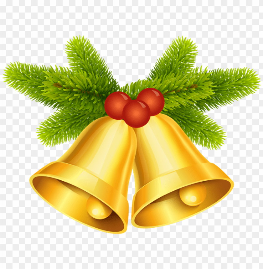 christmas golden bells png PNG Images 41178