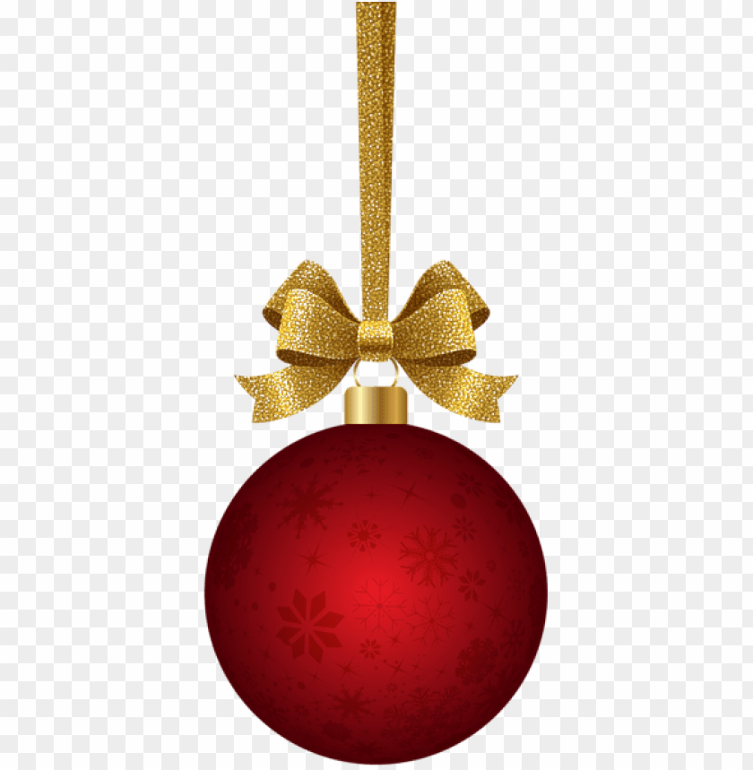 free PNG christmas hanging ball red transparent PNG Images PNG images transparent