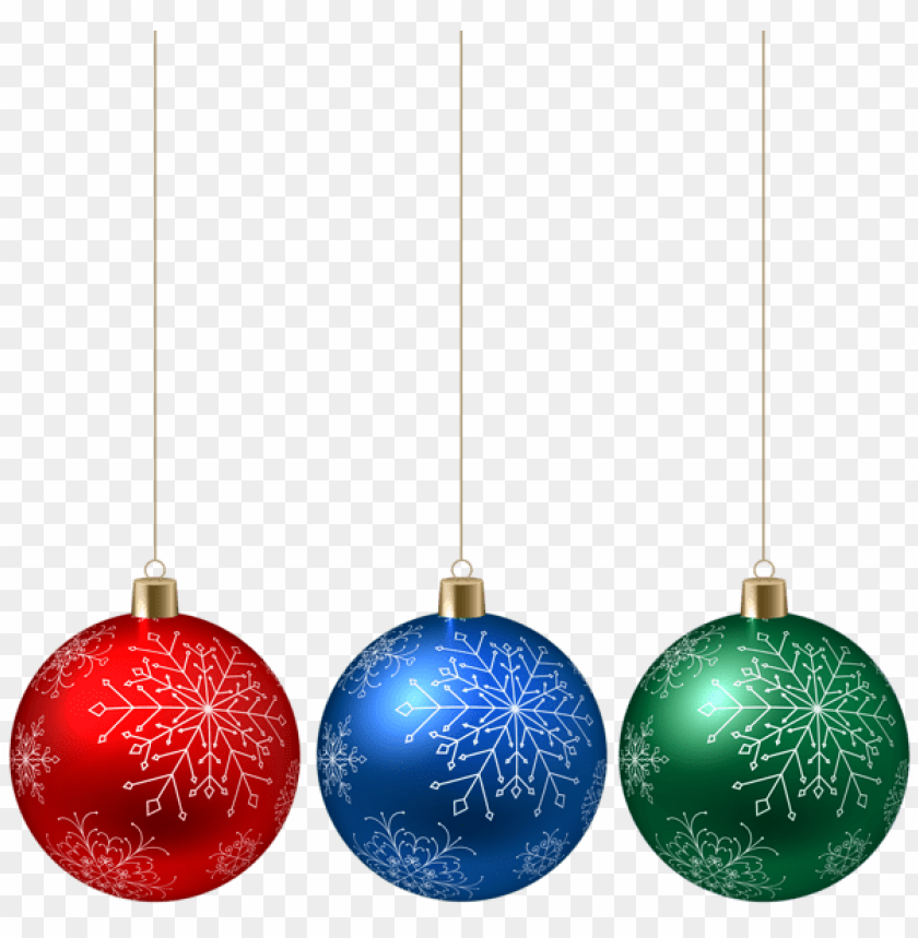 christmas hanging ornaments png PNG Images 40292
