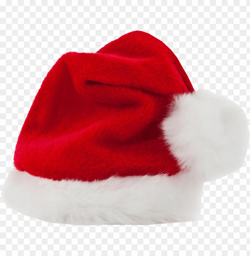 Christmas Large Red Hat PNG Image With Transparent Background