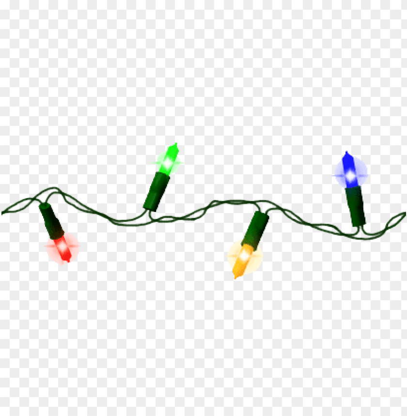 christmas lights clipart png photo - 38617