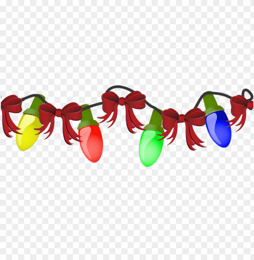 christmas lights clipart png photo - 39412