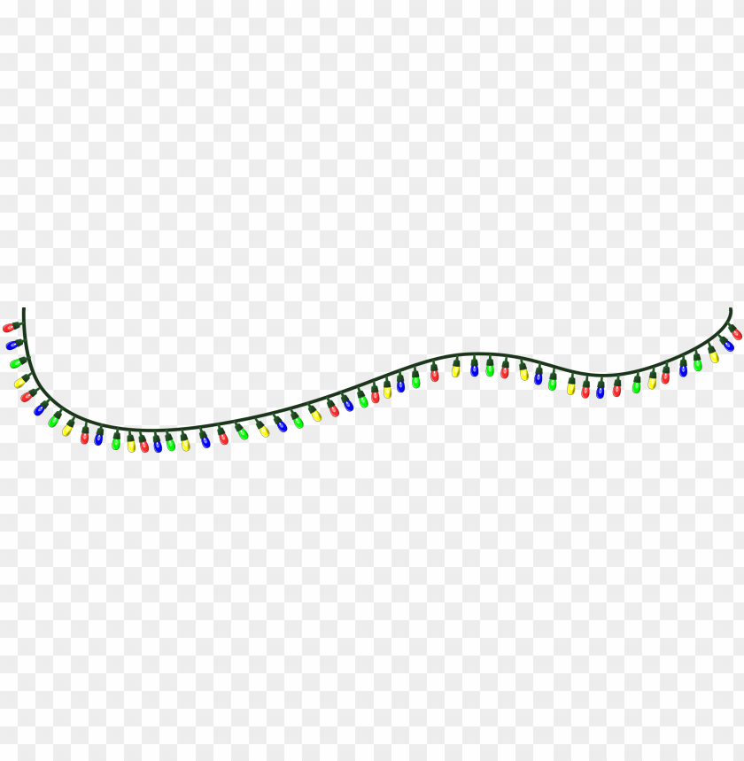 christmas lights clipart png photo - 39413