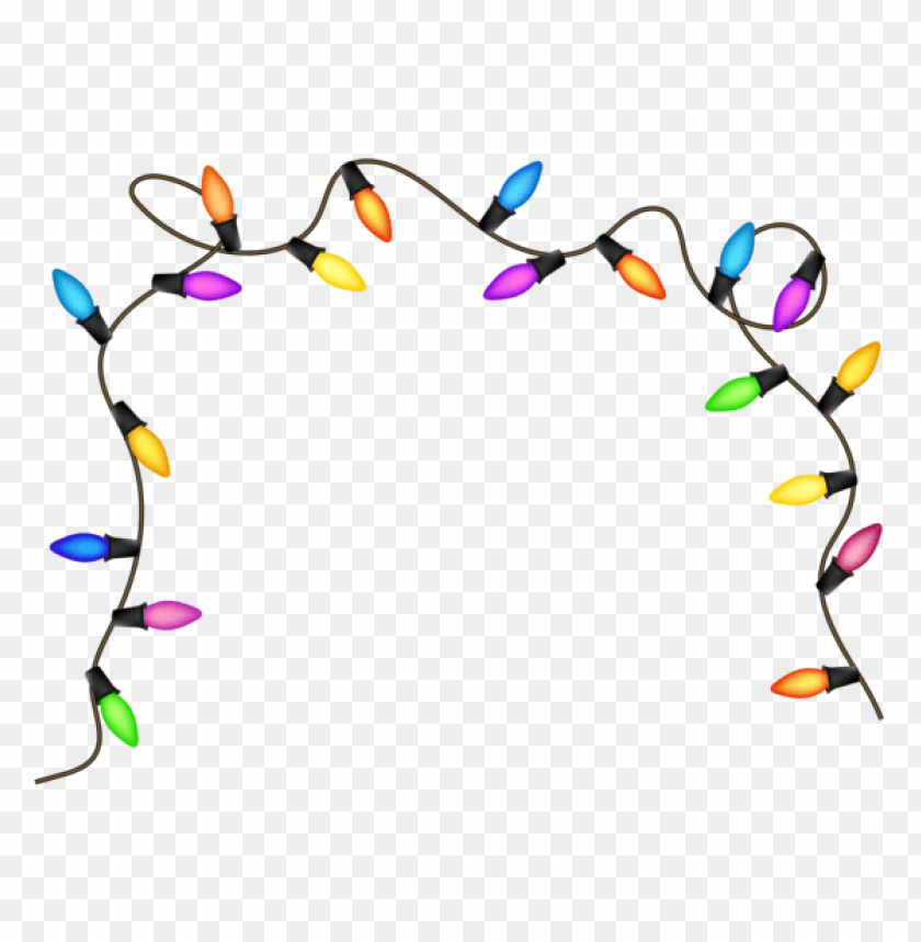 christmas lights PNG Images 41513