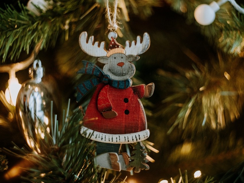 christmas toy, deer, decoration, new year, christmas