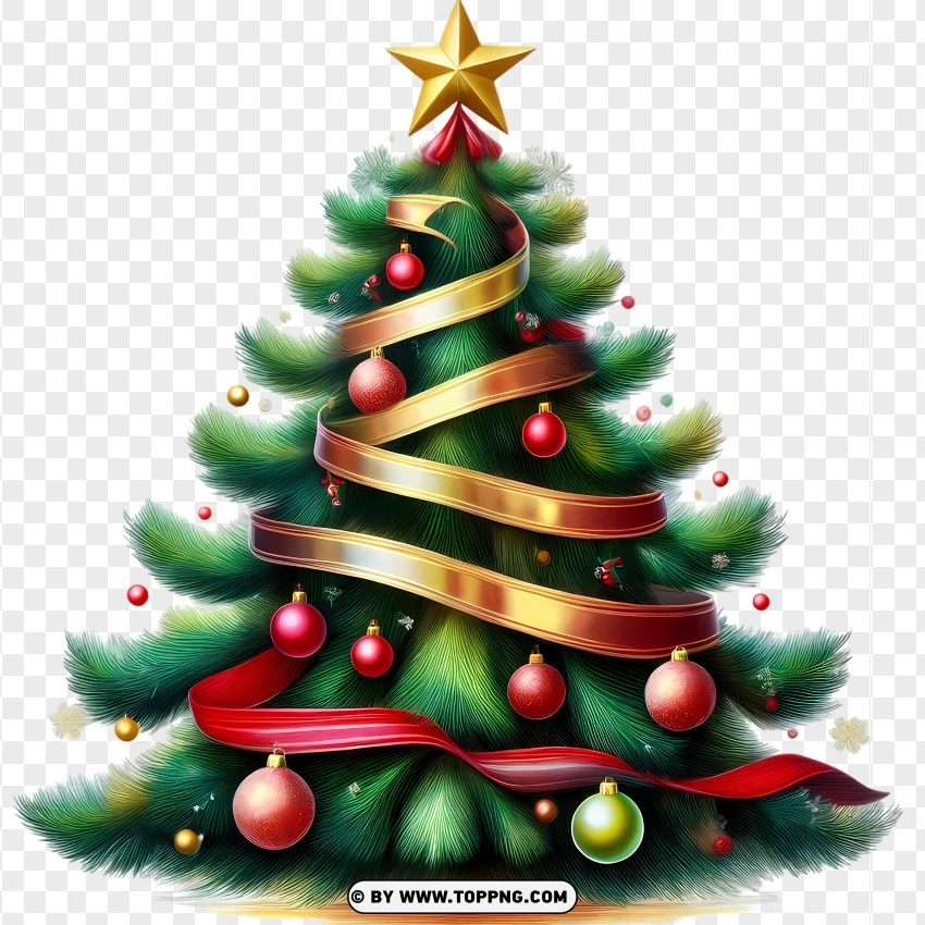 Christmas Tree Free Download PNG Transparent Background