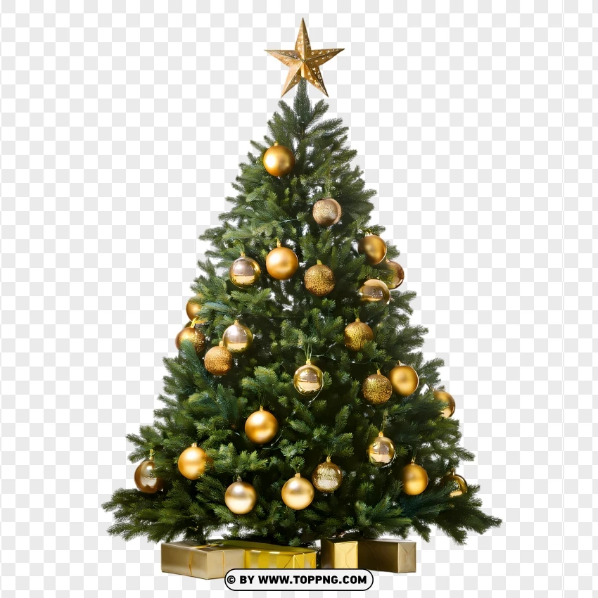 Christmas Tree Pic PNG Transparent Background