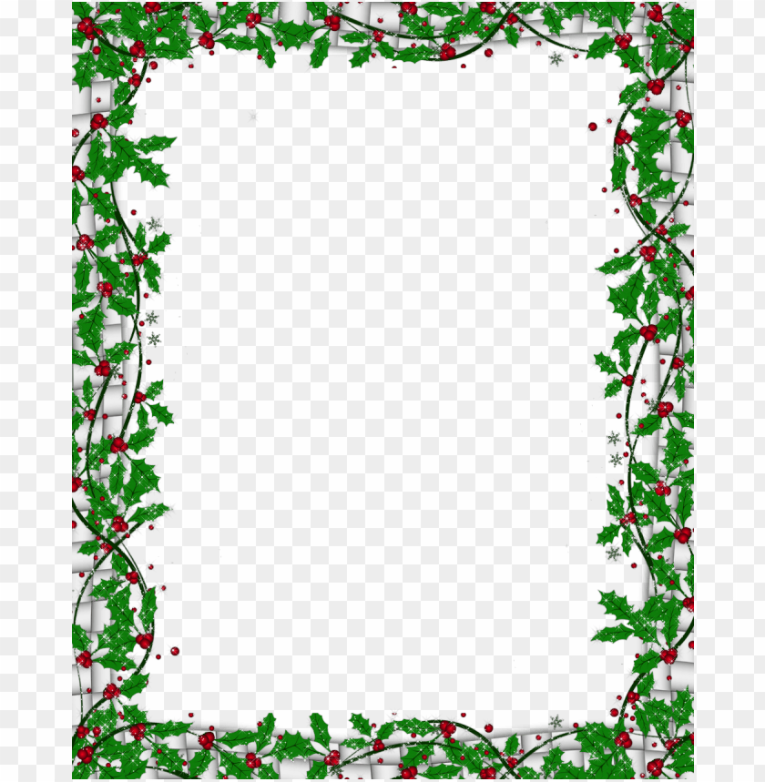 Christmas White Frame With Mistletoe Background Best Stock Photos ...