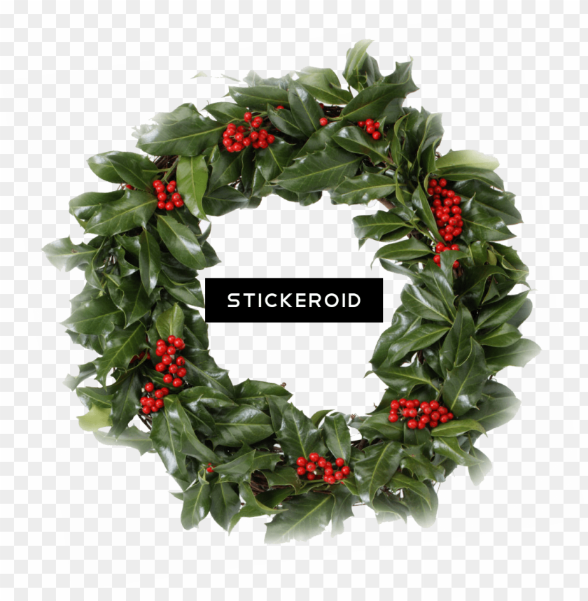 christmas wreath PNG image with transparent background@toppng.com