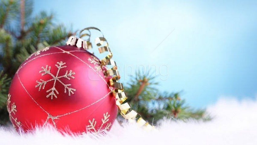 Christmaswith Red Christmas Ball Background Best Stock Photos - Image ...