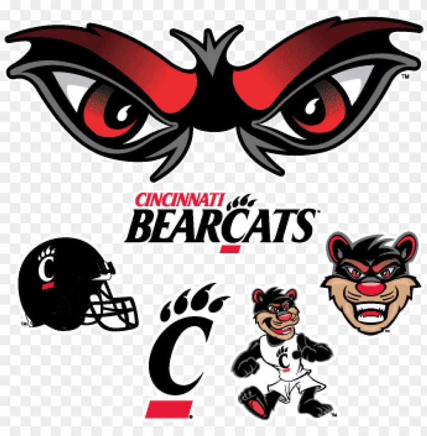 Cincinnati Bearcats Eye Logo Png Image With Transparent Background