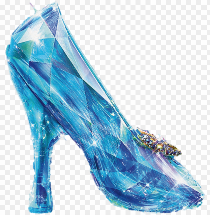 cinderella glass shoe