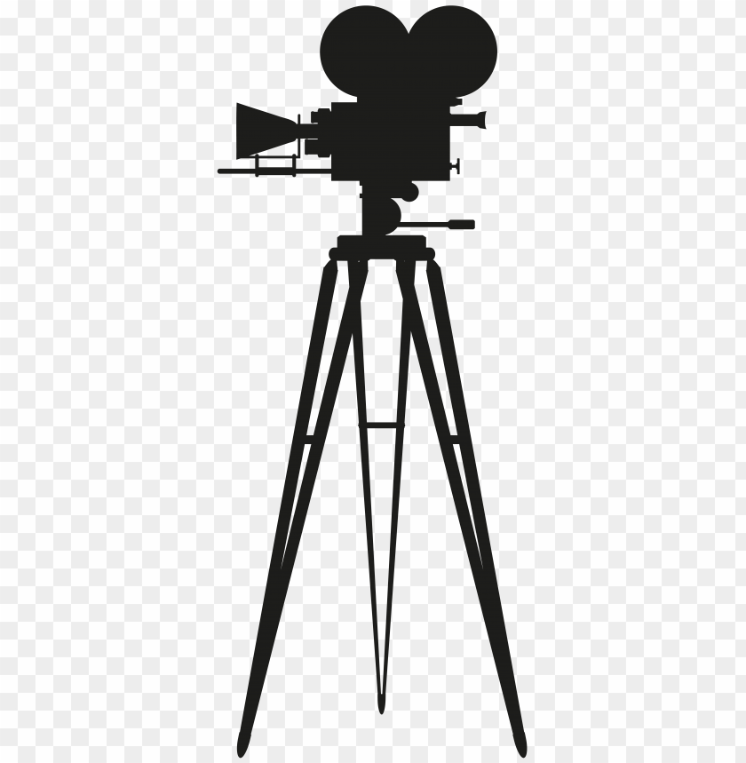 cinema camera silhouette clipart png photo - 32842