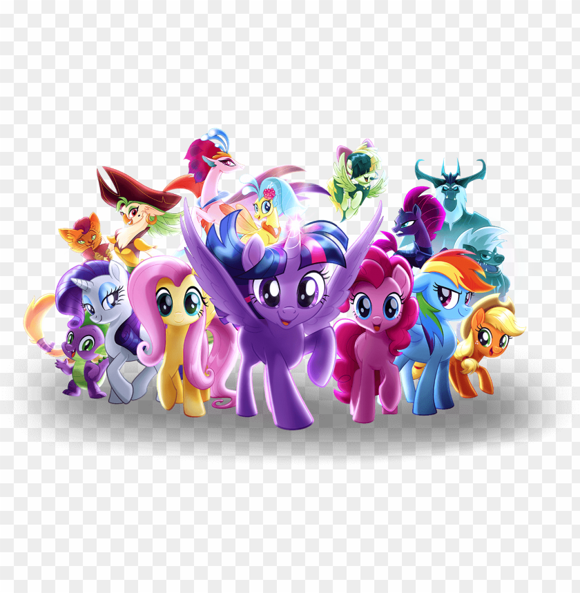 cinema di grottaglie - mane 6 my little pony the movie PNG image with transparent background@toppng.com
