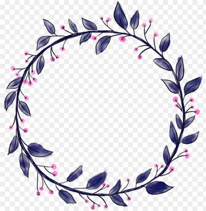 Circle Border Circle Border Png And Psd Transparent Flower