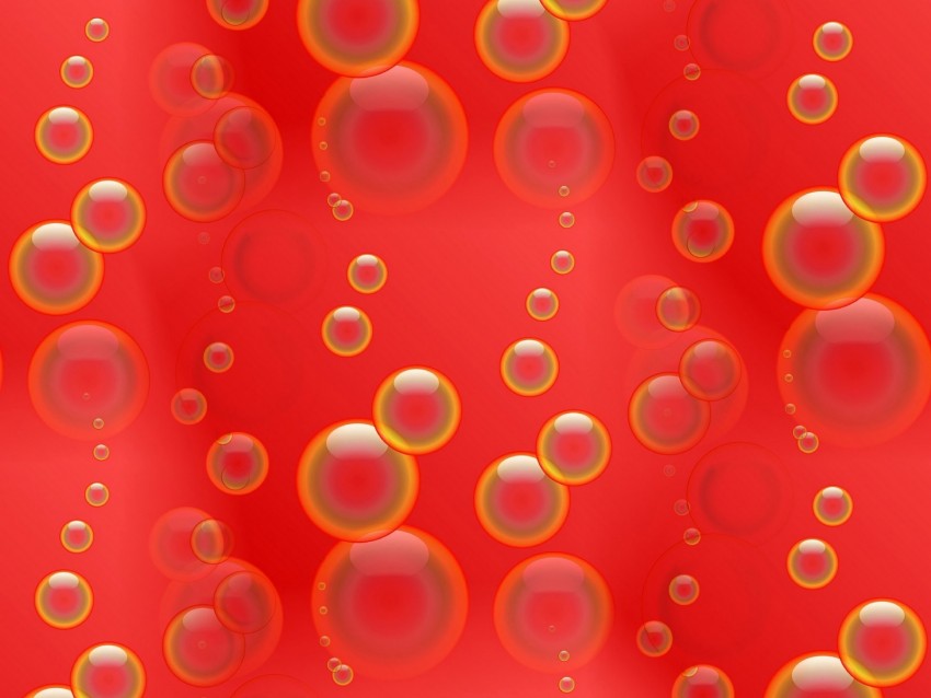 circles, balls, texture, red, patterns